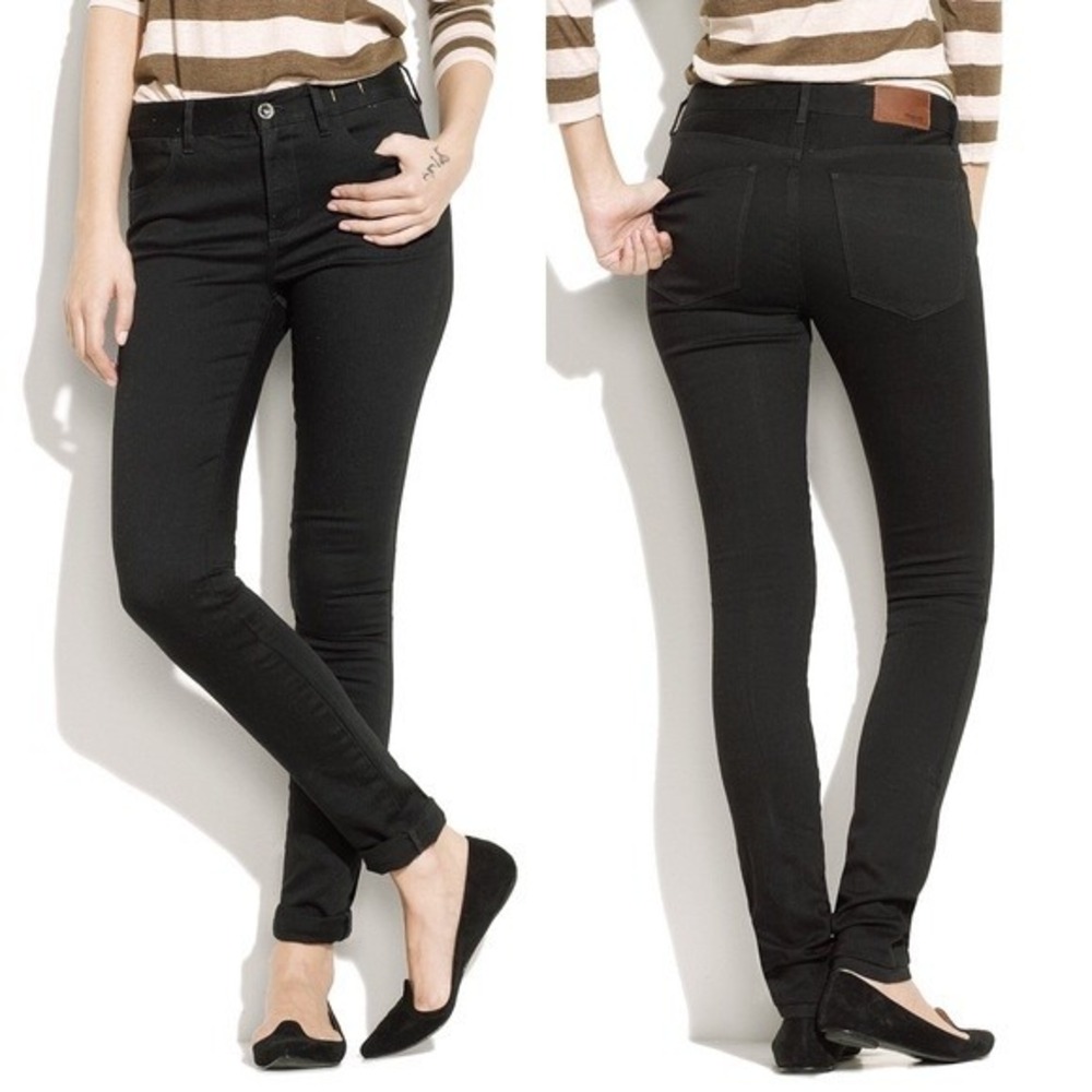 Madewell Women's Black Skinny Jeans